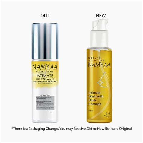 Intimate Hygiene Wash with Turmeric and Sandalwood – Namyaa Care