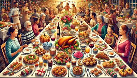 Holidays Celebrated with Traditional Foods - History of the Holiday