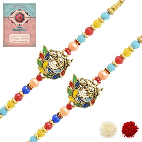 Rakhis, Kids Rakhi, Shree Krishna With Bansuri Multicolored Rakhis 1 ...