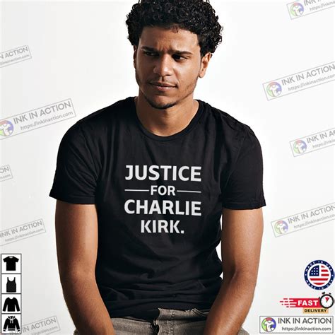 Justice For Charlie Kirk Unisex T-shirt - Print your thoughts. Tell ...