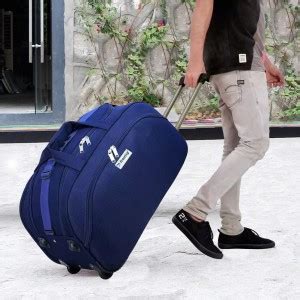Frontsy (Expandable) 24 inch Travel Duffle Trolley Bag Luggage Cabin ...