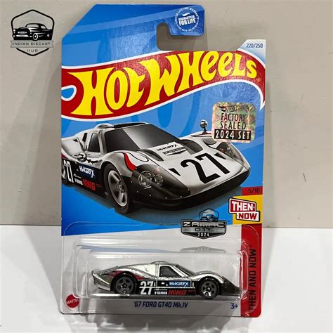 HotWheels 67 Ford GT40 Mk.IV 2024 Factory Sealed Card Imported 1-64 Sc ...
