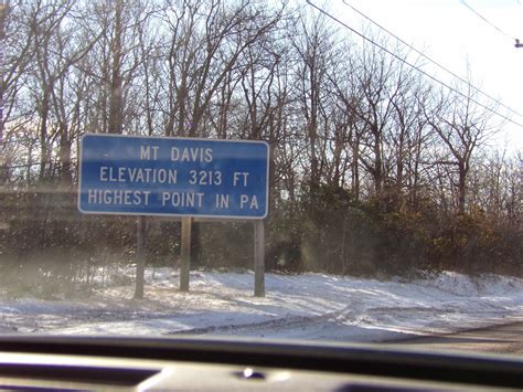Mt. Davis: Tallest Mountain in Pennsylvania, Somerset County ...