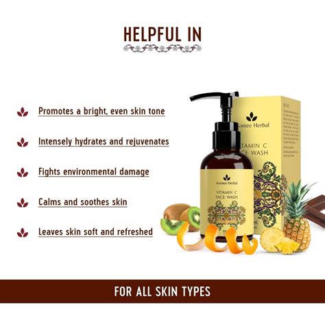 Buy Avimee Herbal Vitamin C Face Wash Online at Low Price