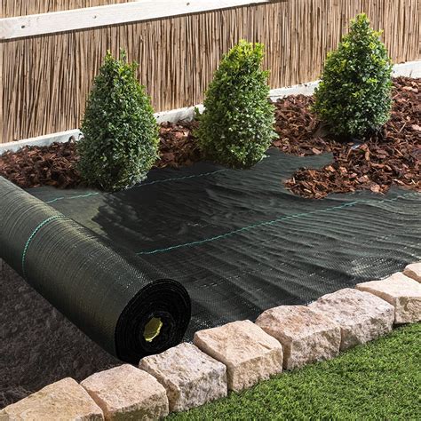Amazon.com : LGJIAOJIAO 4ftx100ft Weed Barrier Landscape Fabric Heavy ...