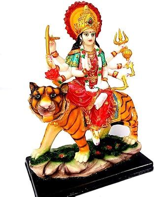 Buy krishnagallery Marble Finish Goddess Maa Durga Devi Idol Statue ...