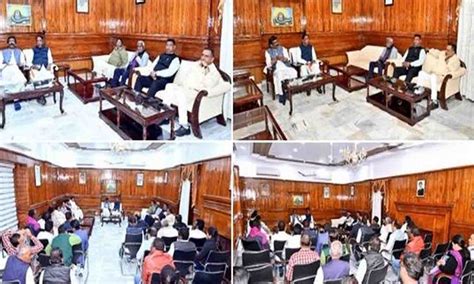 Absconding Jharkhand CM Hemant Soren chairs a meeting in Ranchi