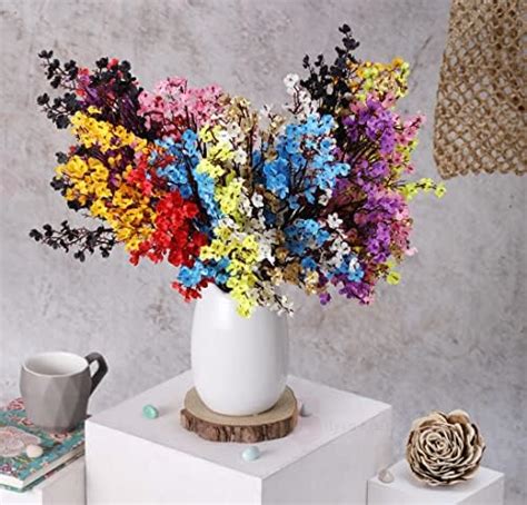 Buy TIED RIBBONS 10 Pcs Artificial Calla Lily Flowers Bunch for Vase ...