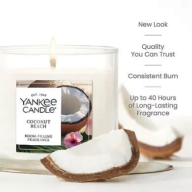 Yankee Candle® Coconut Beach Small Tumbler Scented Candle, 4.3 oz