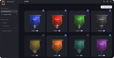 House App - The RCA House System