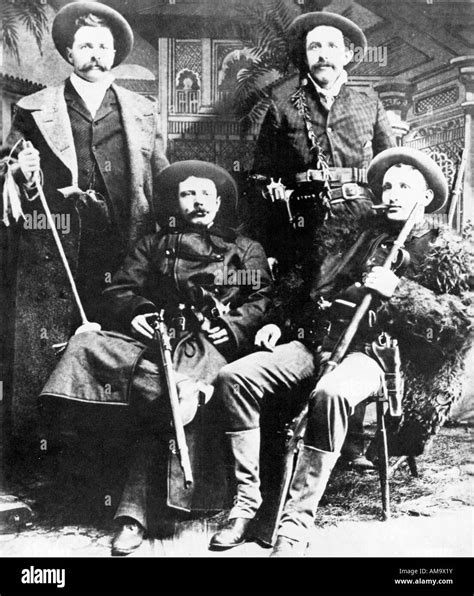 The James Gang studio portrait of the notorious outlaws c 1870 Cole ...