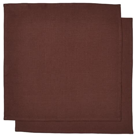 STOCKHOLM 2025 napkin, dark red, 50x50 cm (20x20") - IKEA