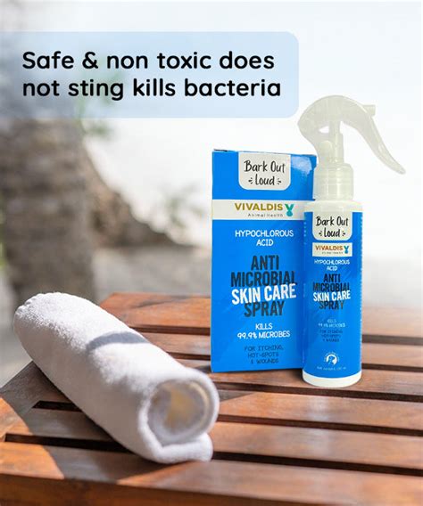 Antimicrobial Skin Care Spray - Best Skin Allergy Treatment for Dogs ...