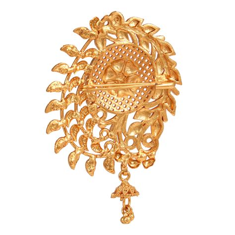Leafy Kalka Saree Pin