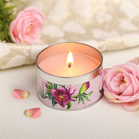 Buy Iris Tea Rose & Agarwood Botanics Tin Candles Online – IRIS Home ...