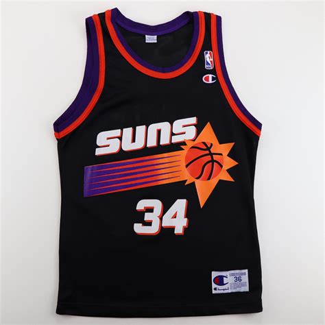 Original vintage 1990s Charles Barkley Phoenix Suns NBA Basketball ...