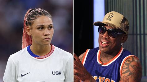 Inside Dennis Rodman's complicated relationship with Olympic athlete ...
