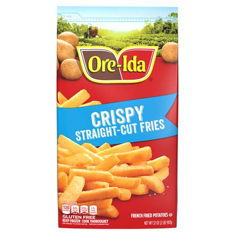 Extra Crispy Crinkles Easy Fries French Fried Microwavable Frozen ...