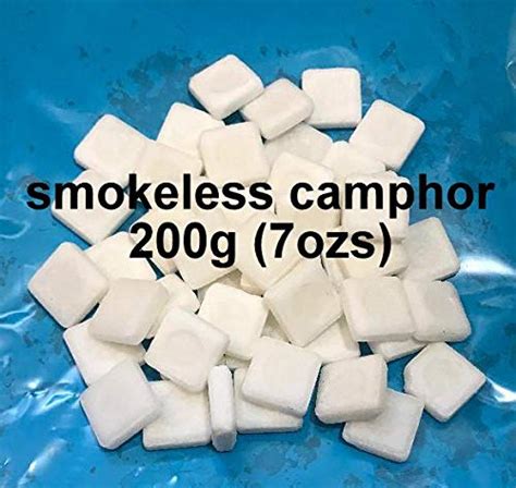 Buy BO smokeless Camphor 50 Tablets of 1x1x1/4 inches Online at ...