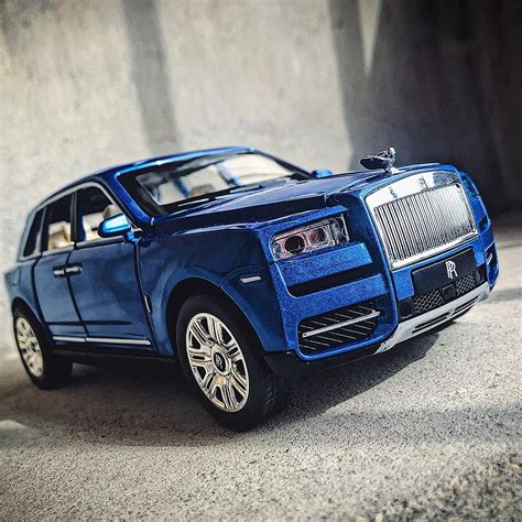 Rolls Royce Cullinan Metal Diecast Car - Royal Blue – Toyloft