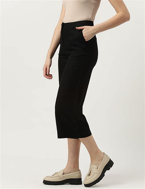 Buy Linen Rich Wide Leg Trousers at Marks & Spencer