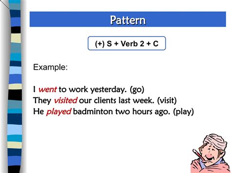The Simple Past Tense: meaning & use, form, exercise | PPT