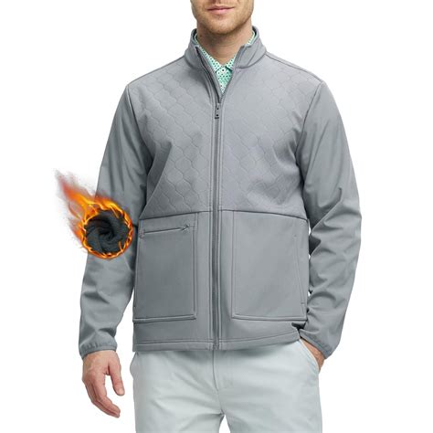 M MAELREG Winter Jackets for Men Warm Windbreaker Waterproof Zip Up ...