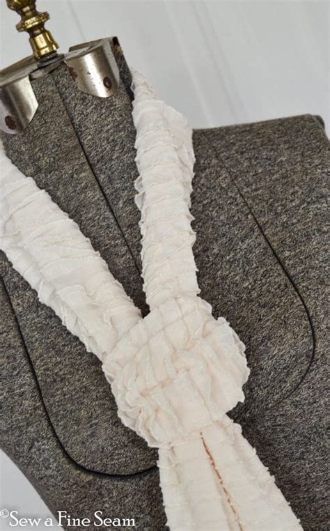 Image result for Ruffled Scarf Tutorial