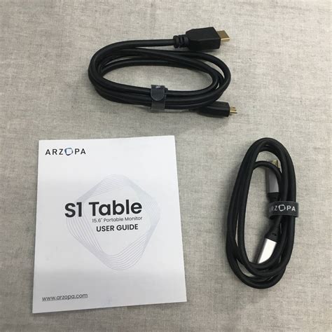 現状品 ARZOPA S1 TABLE PORTABLE MONITOR モバイルモニター 約15.6インチ(モニタ)｜売買されたオークション ...