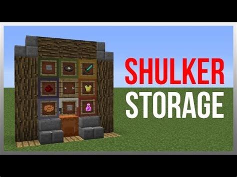 Image result for Minecraft Shulker Box Storage System Tutorial