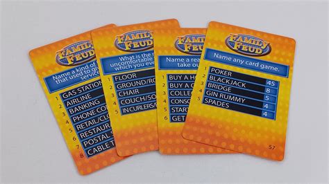 Family Feud Strikeout Card Game: Rules and Instructions for How to Play ...