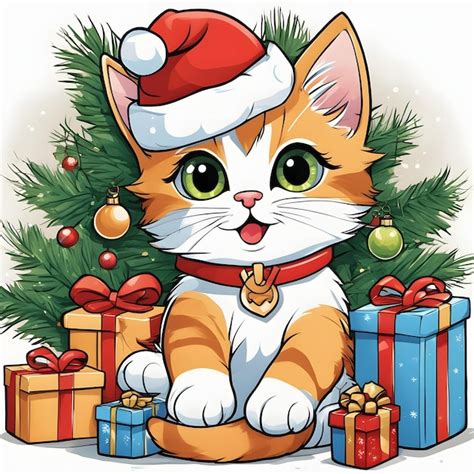 Image result for Python Christmas Kitten