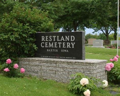 Restland Cemetery | City of Baxter, IA