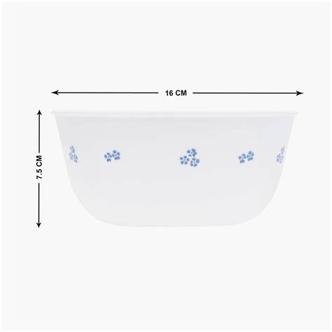 Buy CORELLE Livingware White Printed Curry Bowl - 680ml from Corelle at ...