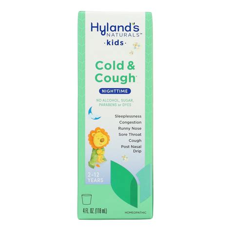 Hylands Homeopathic - 4kids Night Cold N Cough - 1 Each - 4 FZ - Hey Pharma