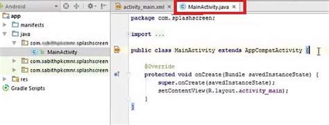 Image result for Android Splash Screen Example