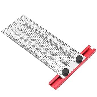 T Square Marking Ruler, T Marking Ruler Wear Resistant Stainless Steel ...