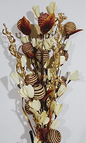 CHALAIR Natural Dried Ear Of Wheat Grain Flowers For Decoration - 100 ...