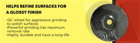 Jon Bhandari Tools 5pc 100mm (4”) GC Wheel Flexible Grinding Disc ...