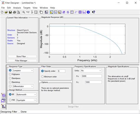 How to Download Filter Tool Box App in MATLAB 的图像结果