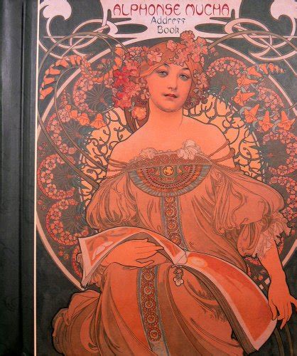 Alphonse Mucha Deluxe Address Book Aa376 : Amazon.in: Books