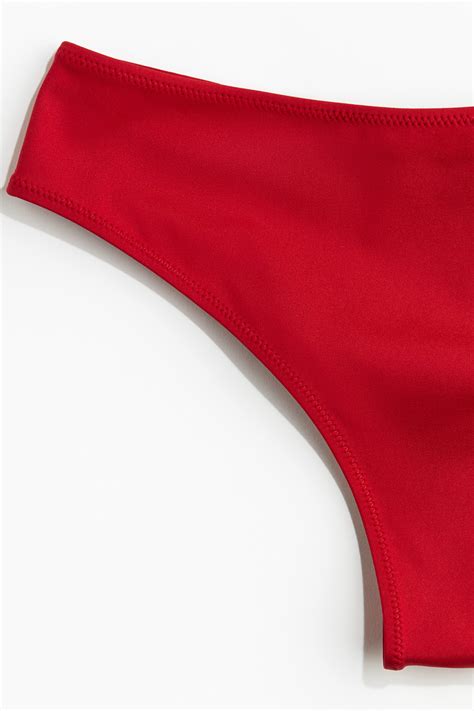 Brazilian Bikini Bottoms - Red - Ladies | H&M US