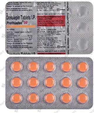 PROTHIADEN 50MG TABLET 15'S, Price, Composition & Generic Alternatives ...