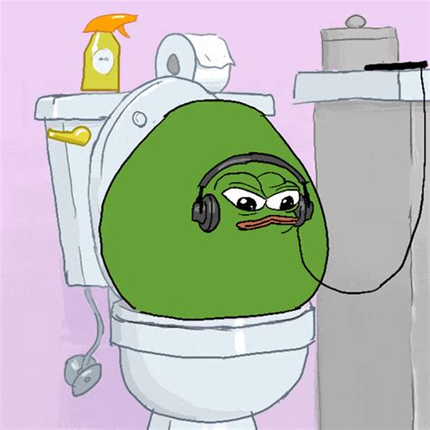 Headphones Toilet GIF | Memes.co.in
