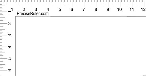 Printable Rulers - Printable Square Ruler (3270x1705), Png Download