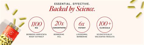 Advanced Liposomal Berberine HCL+ Capsules | Fat & Glucose Support