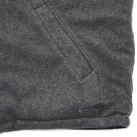 [XL] 90-00's QUIKSILVER Nylon × Fleece Reversible Padding Vest | mongos