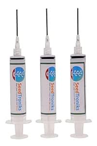 THICK PASTE DISPENSING SYRINGE WITH SCREW LOCK BLUNT NEEDLE | 10ML | 3 ...