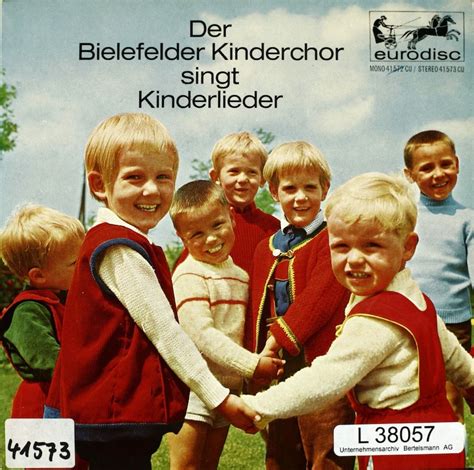 Der Bielefelder Kinderchor singt Kinderlieder – Bertelsmann Vinyl ...