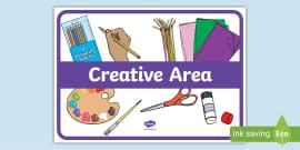 👉 Maths Area Sign | Maths Resources - Primary - Twinkl